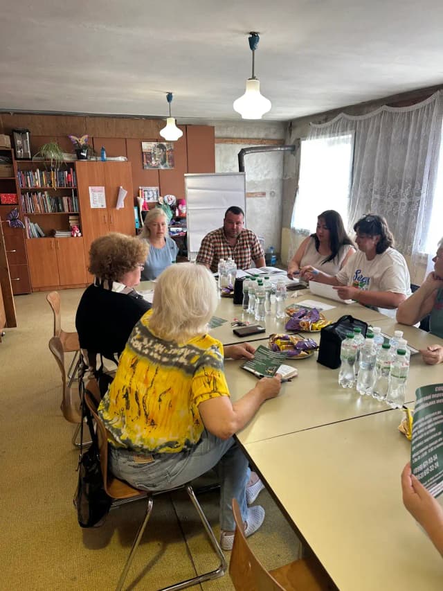 Shevchenkivska Hromada Held a Meeting on Supporting People with Limited Mobility